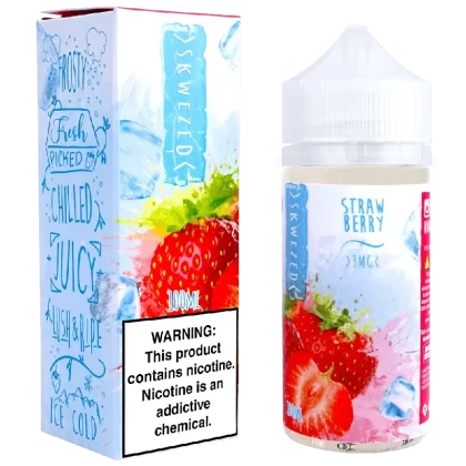 Strawberry ICED by Skwezed E-liquid (100ml)