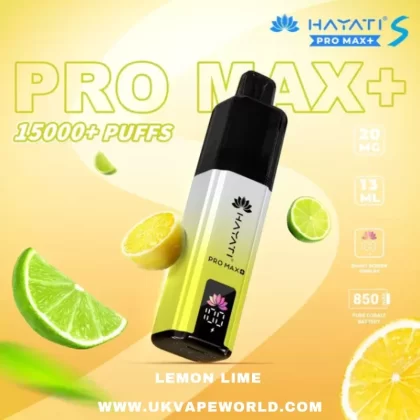 Lemon Lime Hayati Pro Max S Plus 15K Puff Ultra Kit