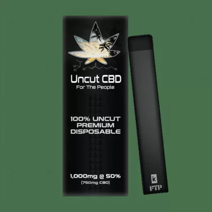 Uncut Disposable CBD Disposable Pen | x1 (Choose mg) 1g or 2g