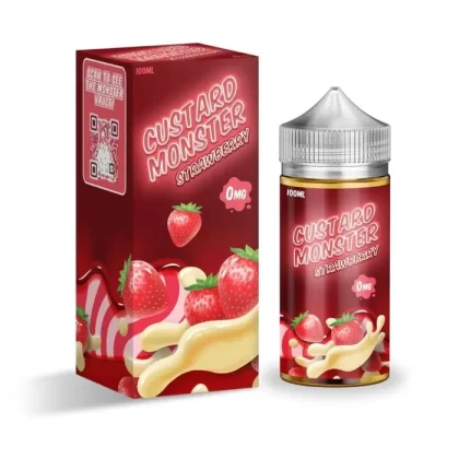 Custard Monster Strawberry eJuice - Vape Product; Vape Product, Vape Product; Monster Vape Labs