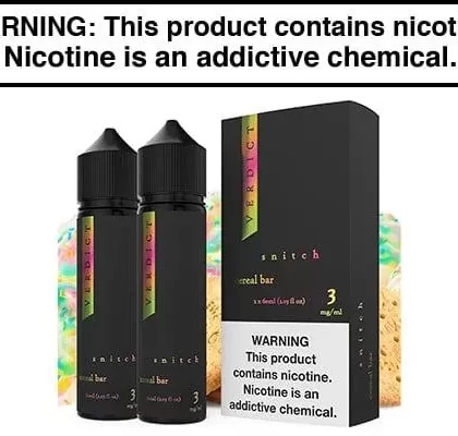 SNITCH (CEREAL BAR) BY VERDICT 120ML - Vapejuice