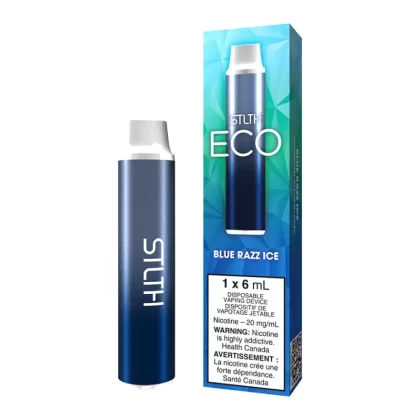 STLTH ECO Disposable Vape Device - Blue Razz Ice - 20mg/ml