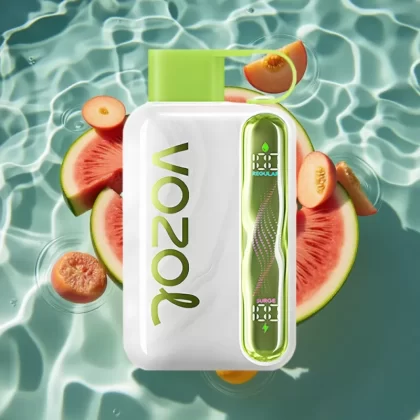 VOZOL STAR 40000 Puffs Disposable Vape Watermelon Sour Peach – 1000mAh Battery, Type-C Charging, 20/50mg Nicotine - Bangvapeaustralia