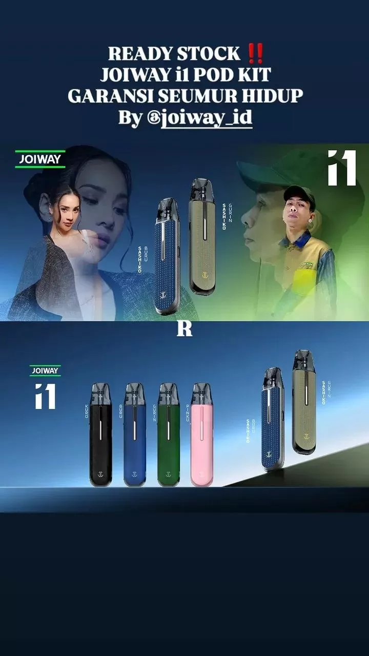JOIWAY I1 POD KIT *100% Authentic By Joiway - 3 mg / 6 mg / 60 ml