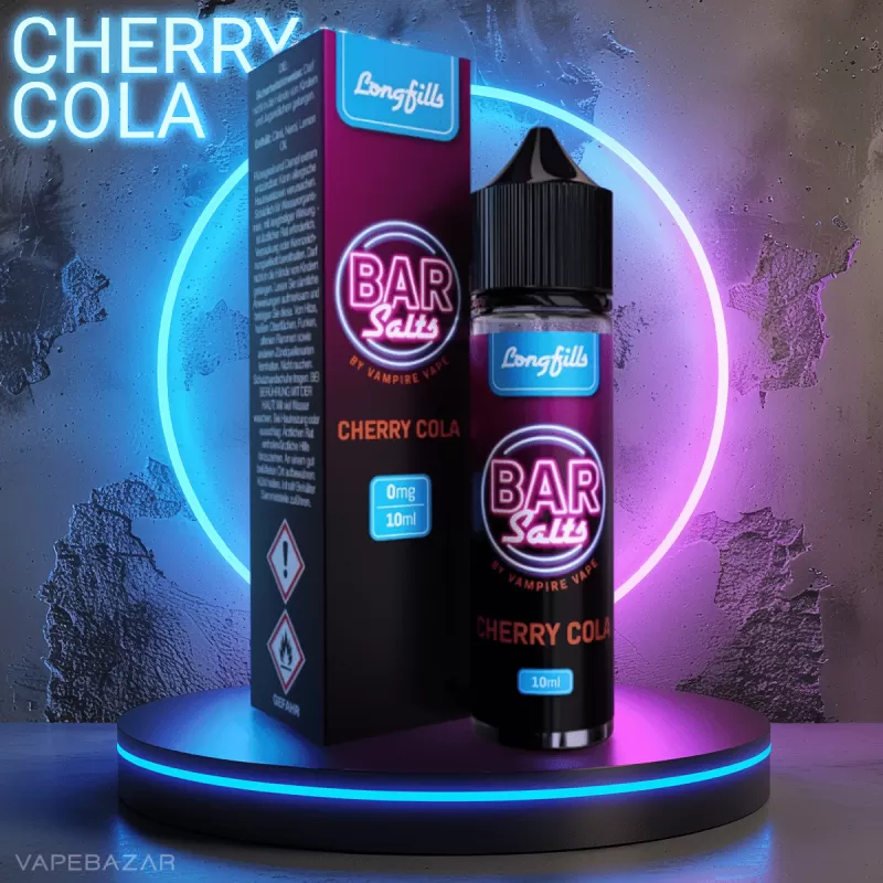 Bar Salts Longfills – Cherry Cola 10ml - Cola / Kirsche