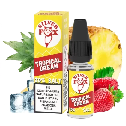 Silver Fox Salts Tropical Dream 20mg Nicotine Salt E‑Liquid – 10ml LV
