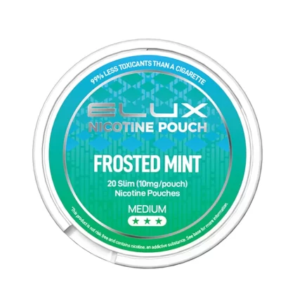 Elux Frosted Mint Nic Pouches - 14mg
