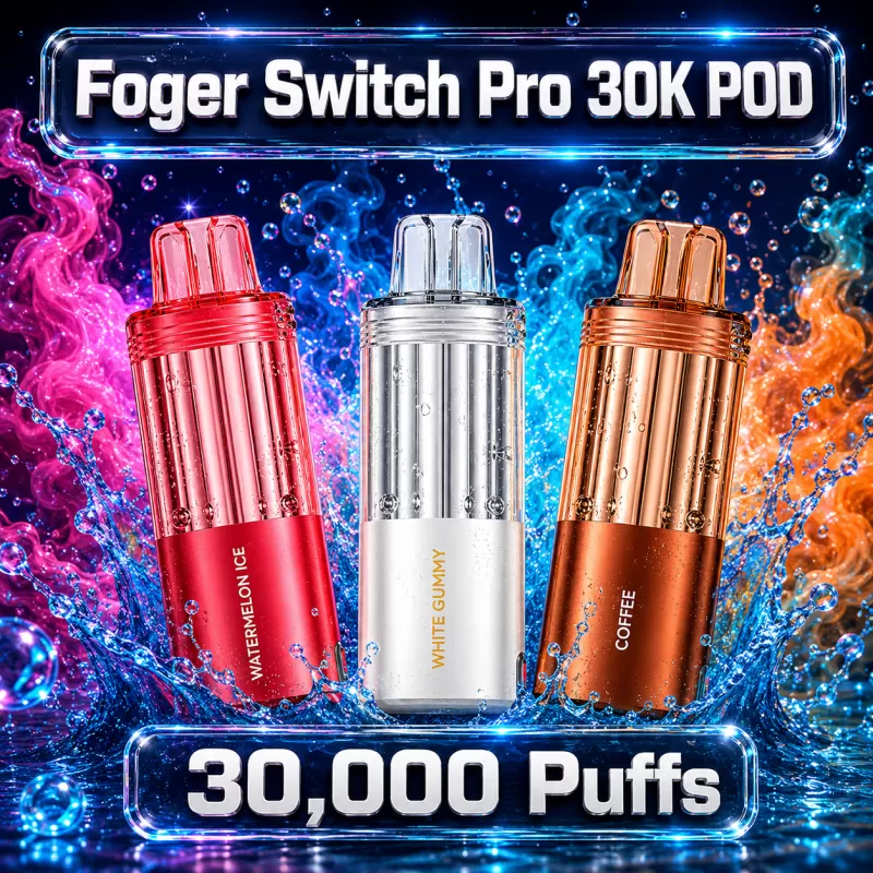Foger Switch Pro 30K POD TEXAS COMPLIANT AVAILABLE - Red Velvet Cupcake - Image 2