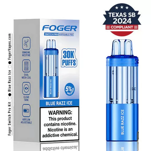 Foger Switch Pro 30K POD TEXAS COMPLIANT AVAILABLE - Red Velvet Cupcake - Image 3