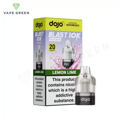 Lemon Lime Prefilled Pod by Vaporesso Dojo Blast 10K
