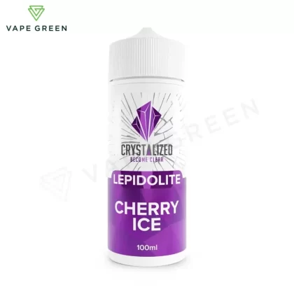 Lepidolite – Cherry Ice Shortfill E-Liquid by Crystalized 100ml