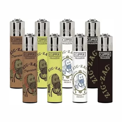 Clipper® Lighters | Zig-Zag Collection 1 | 48 Count - Ejuicewarehouse