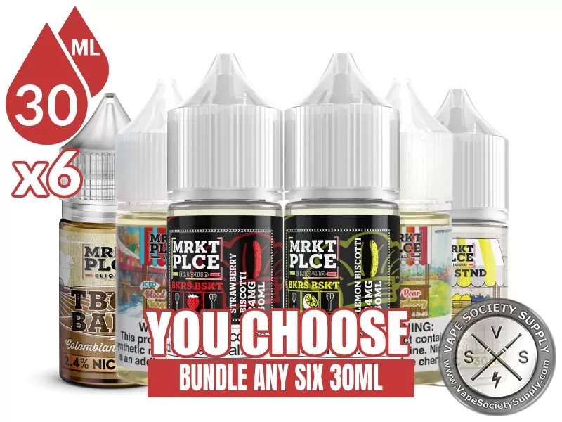 MRKT PLCE Salt Bundle 6x30ml (180ml)