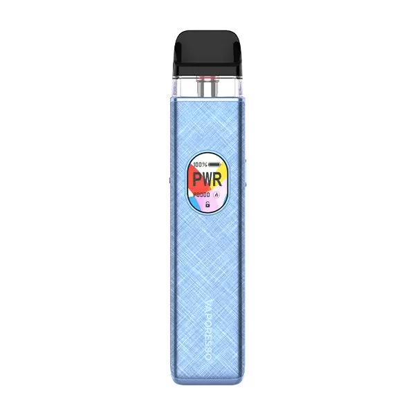 Vaporesso Xros 5 Pod Vape Kit - Colour#Blue Sillk>Carbon Stripe>Coral Red>Cosmic Black>Grey Silk>Jade Green>Lavender Purple>Opal Pink>Opal White>Violet Silk