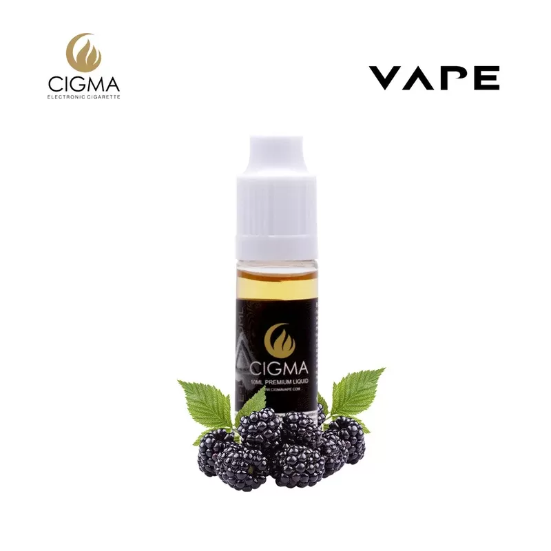 Cigma e-Liquid – Blackberry 12mg 10ml Bottle | Cigee