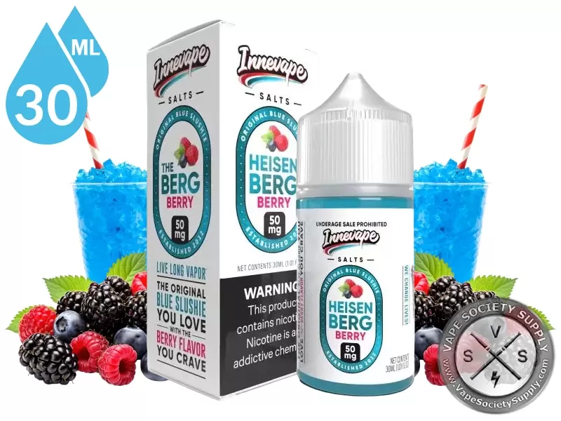 Heisenberg Berry Innevape Salts 30ml - Vape Product, Vape Product
