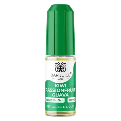 Bar Juice 5000 Kiwi Passionfruit Guava Nic Salt Vape Juice 10ml - Strength#10mg>20mg