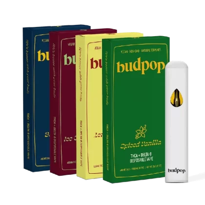 BudPop All Flavors 4-Pack THCa Disposable Vapes - Vape Store
