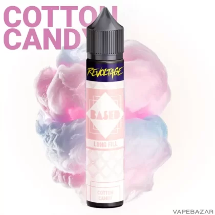 Revoltage BASED Longfill 5 ml – Cotton Candy - Zuckerwatte