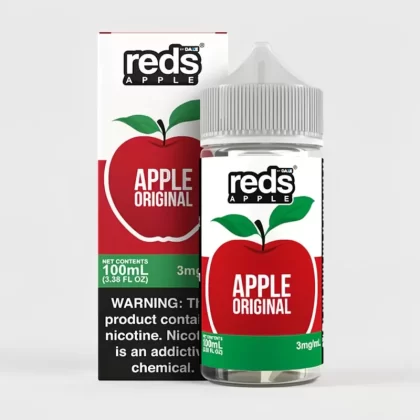 Apple Original Red’s Apple E-Juice by 7 Daze 100mL 70VG Vape - Uwinvapeaustralia
