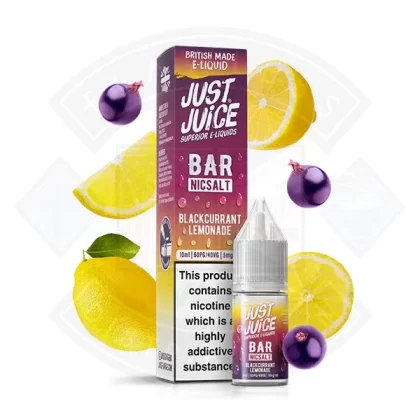 Just Juice Bar Nic Salt – Blackcurrant Lemonade 10ml