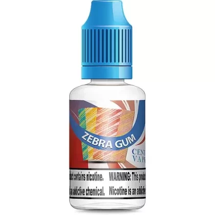 Zebra Gum E Juice - Eliquidsupply