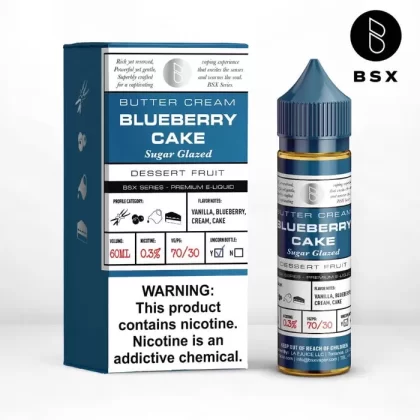 Glas BSX Blueberry Cake eJuice - Vape Product; Vape Product, Vape Product