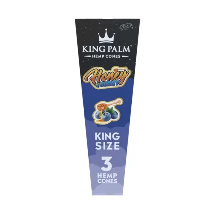 King Palm Hemp Cones King Size (Pack of 3)