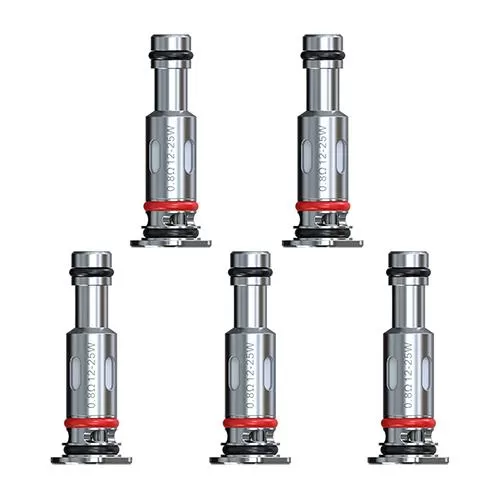 SMOK Novo 4 LP1 Coils - 5 Pack; 0.8 Ohm Dual Coil MTL, 0.8 Ohm Mesh (9932F7)