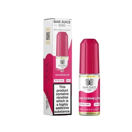 Watermelon Bar Juice 5000 10ml Nic Salt E liquid
