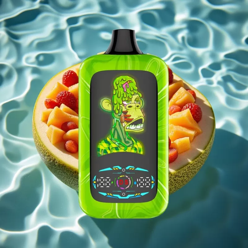 Fumot Digital Monkey 40000 Puffs Disposable Vape Dual Mesh Coil Tropical Rainbow Blast - Bangvapeaustralia