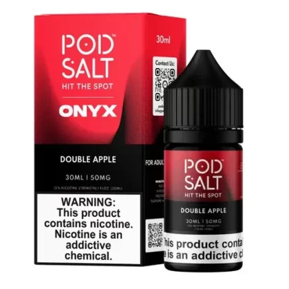 Pod Salt Onyx Double Apple 30ml Salt E-Juice