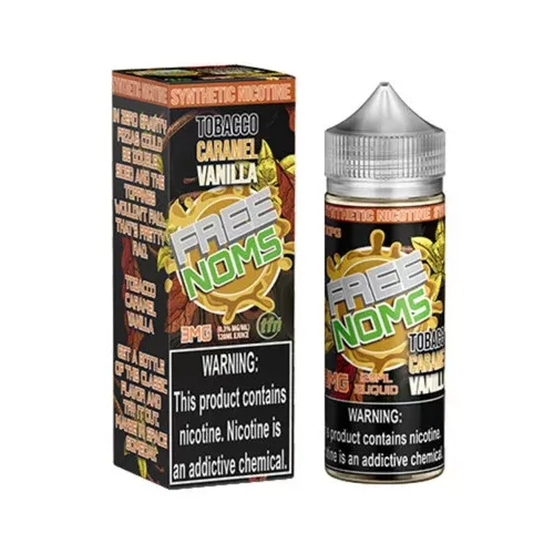 Free Noms Tobacco Caramel Vanilla 120ml TFN E-Juice - Eliquidsupply