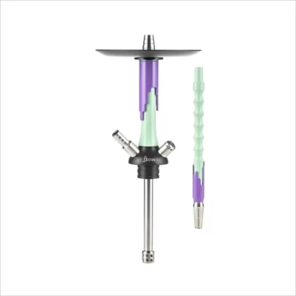 Shisha Mamay Customs Flow Pistachio Purple - Mamay Customs / Uszczelka / Dzban / Aluminium / Fioletowy