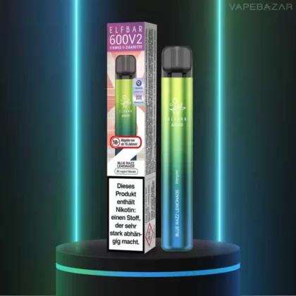 Elf Bar 600 V2 – Blue Razz Lemonade - 360 mAh / 20mg/ml / ca. 600