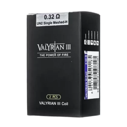 Uwell Valyrian 3 Coils - 2 Pack; 0.14 Ohm UN2 Dual, 0.32 Ohm UN2