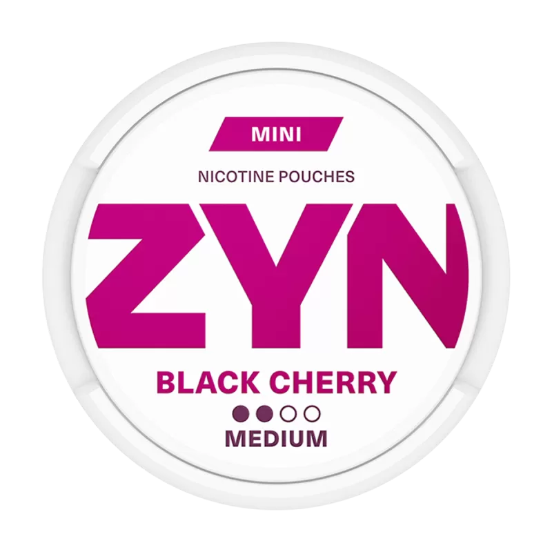 Black Cherry Mini ZYN Nicotine Pouches - Vapeshop Co