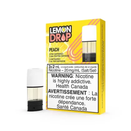 LEMON DROP STLTH PODS – PEACH