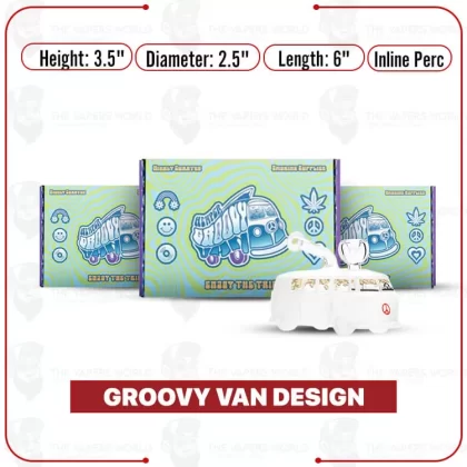 Hemper 3.5” Groovy Van Bong - Thevapersworld