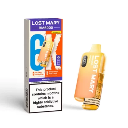 Lost Mary BM6000 Prefilled Pod Kit Mango - 20mg