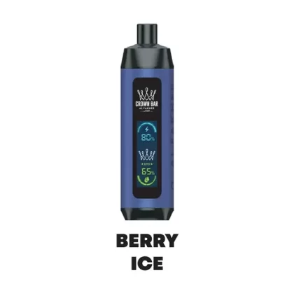 Berry Ice – Al Fakher Crown Bar Disposable 8000 Puffs - Vape Product
