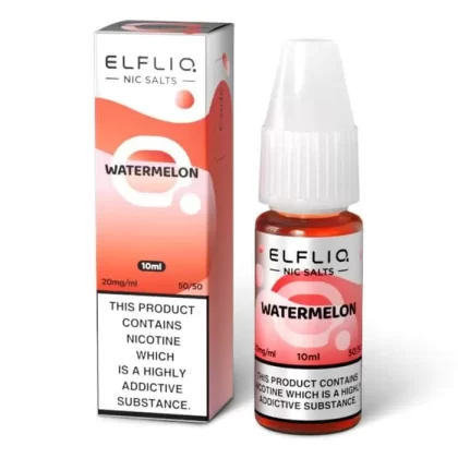 Watermelon ELFLIQ Nic Salts e Liquid 10ml – TPD - Vapestorm Co