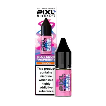 Pixl Blue Sour Raspberry Nic Salt E-Liquid - 10 Pack - 20mg