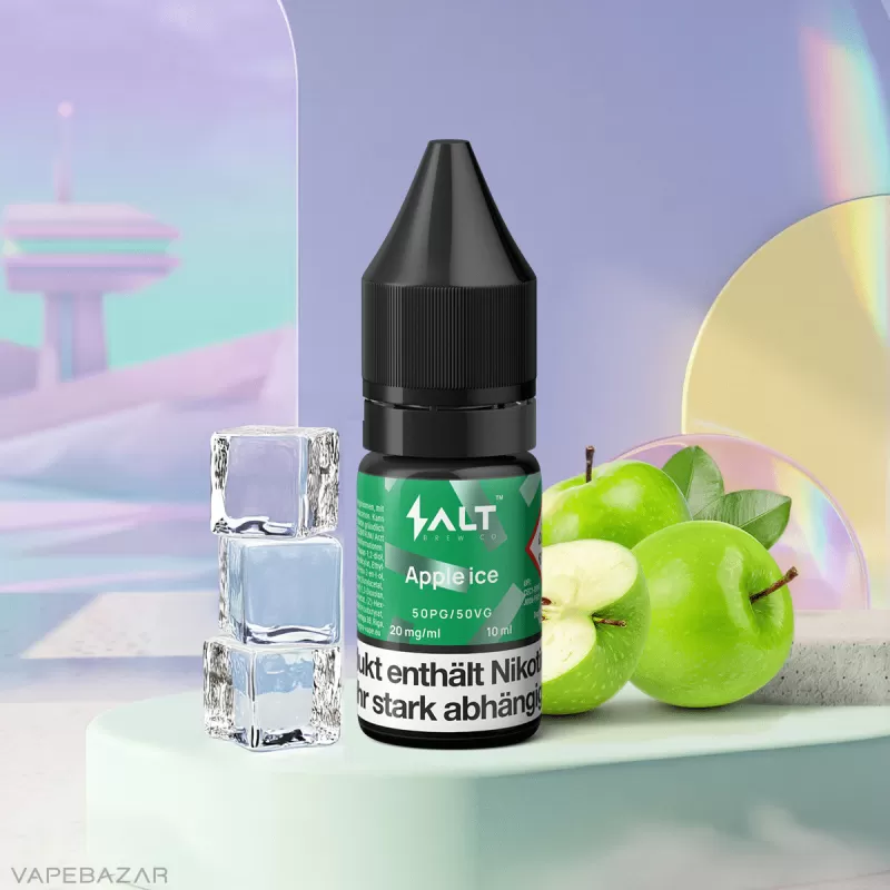 Salt Liquid – Apple Ice - VapeApe; 20mg/ml