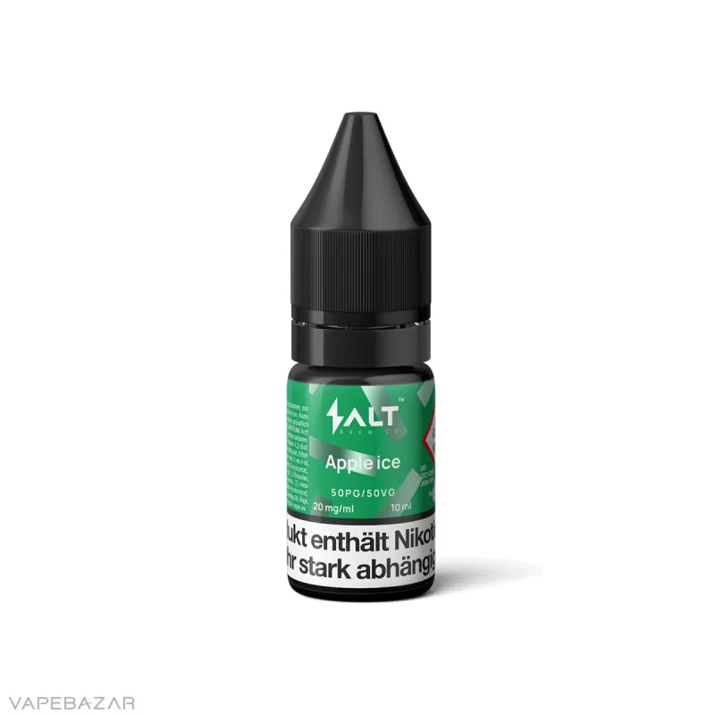 Salt Liquid – Apple Ice - VapeApe; 20mg/ml - Image 3