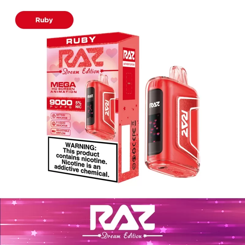RAZ TN9000 Disposable Device – 9000 Puffs - Georgia Peach - Image 3