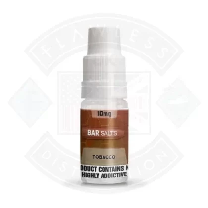 Bar Salts Tobacco 10ml - Strength#10mg>20mg