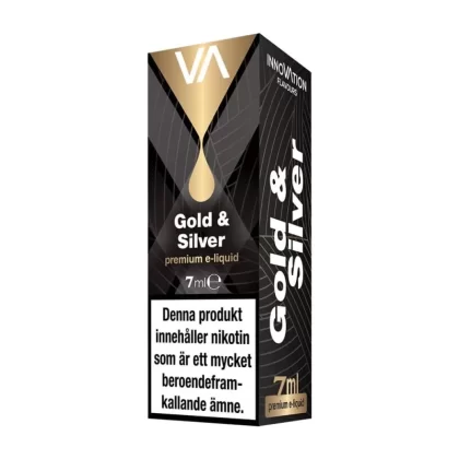 Innovation Flavours Gold & Silver 7ml 18mg – e-juice med nikotin - 18mg / Yes / Innovation Flavours / 7ml / 50/50