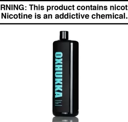 OXBAR OXHUKKA 25K DISPOSABLE E-HOOKAH – 25,000 PUFFS - Blueberry Lemon, Bubblegum