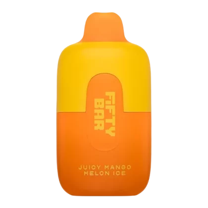 Juicy Mango Melon Ice Fifty Bar - Consumer; 5 Pack, Single; Vape Product